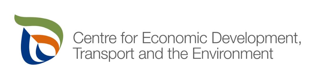 Logo. Centre for Economic Development, Transport and th Environment