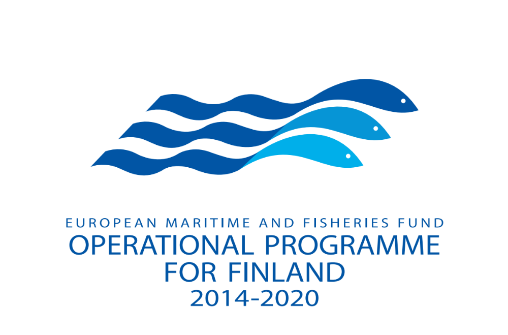 Logo. European Maritime and Fisheries Fund. Operational Programme for Finland 2014-2020.