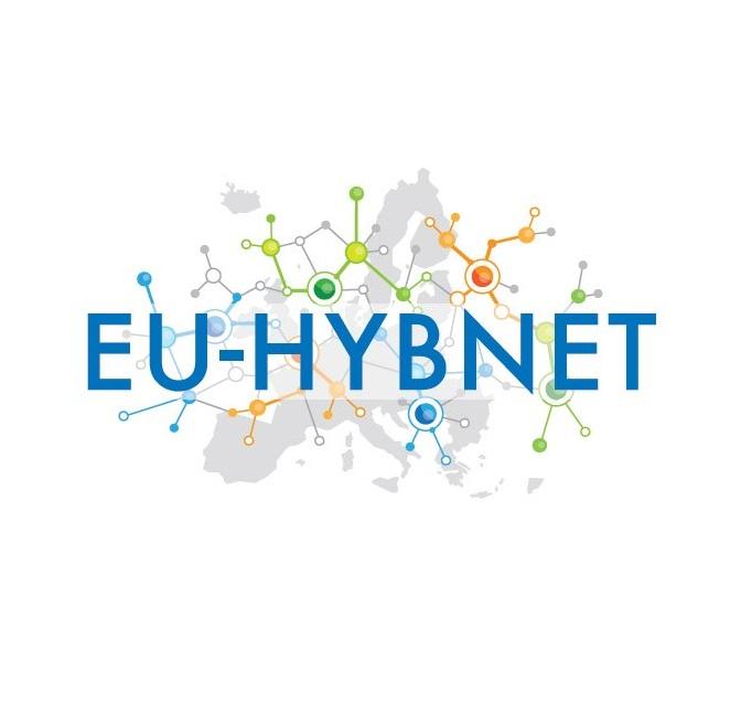 EU-HYBNET logotyp.