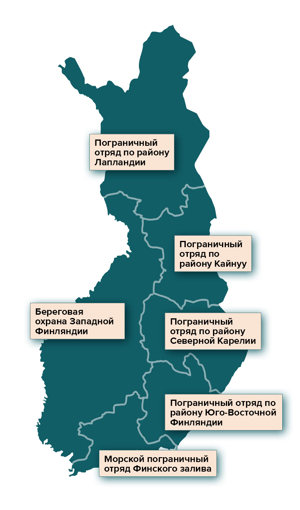 Контактная информация | Пограничная охрана Финляндии