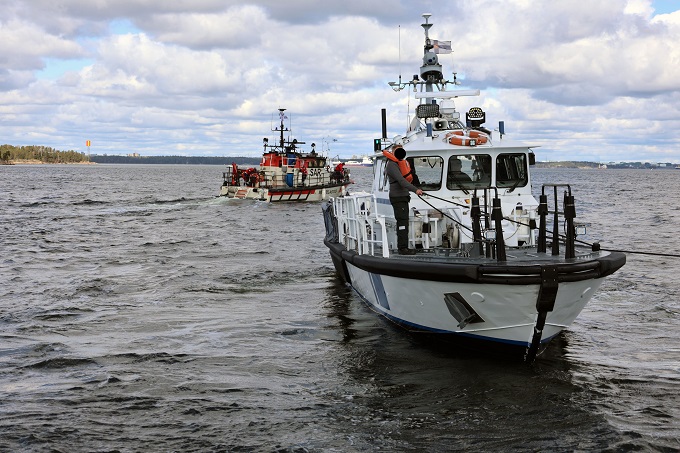 Rajavartiolaitoksen virkamies.