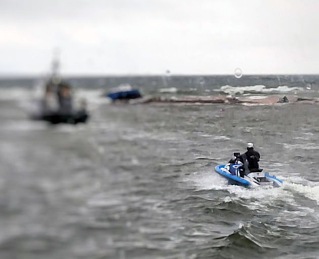 Vecka 41 vid Finska vikens sjöbevakningssektion Gränsbevakningsväsendet