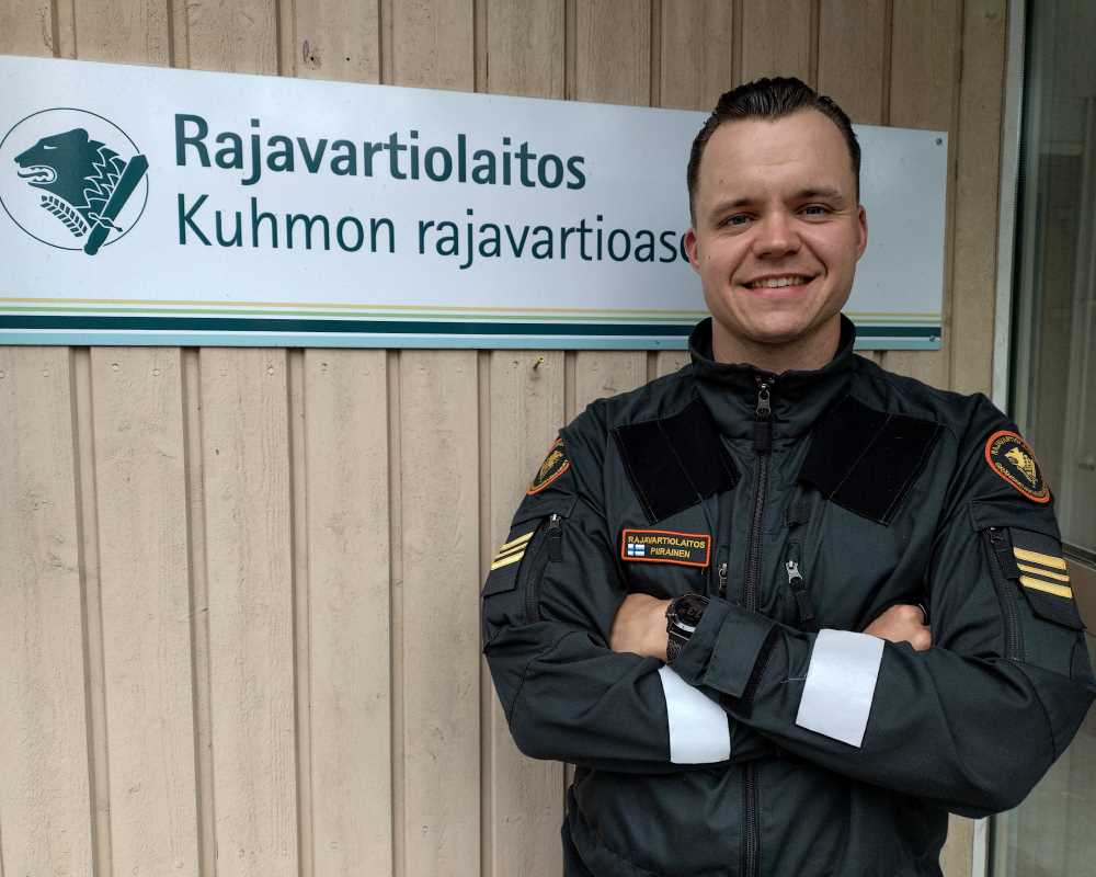Kuhmon rajavartioaseman päällikkö Pauli Piirainen