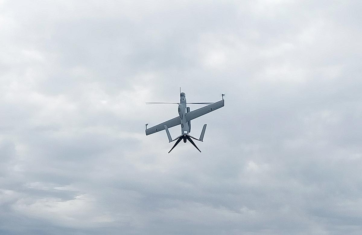 Flexrotor miehittämätön ilma-alus.